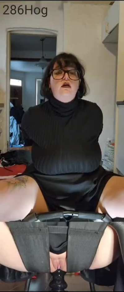 Goth velma taking it hard up the ass - ouch ouch - so much screaming! Check comments to get the vid