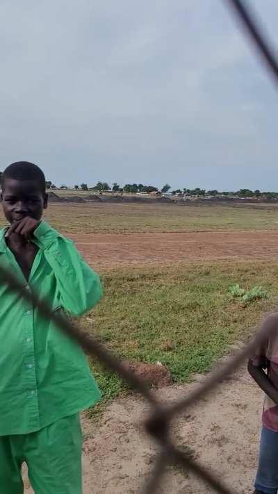 South Sudanese kid speaks Mongolian. 