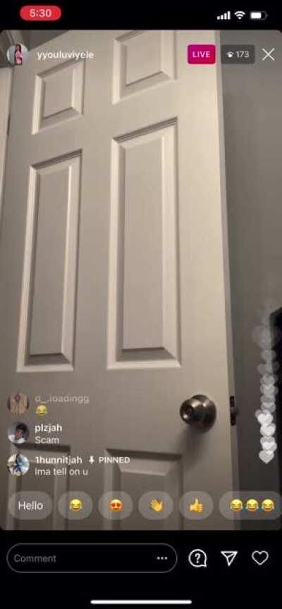 Part 2 of her onlyfa- I mean insta live🤦🏽‍♂️