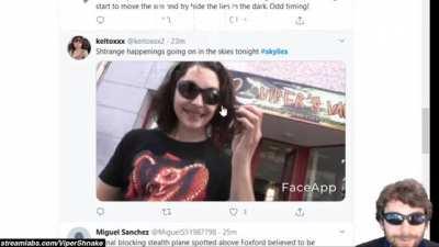 Streamer gets spooked encountering a female photoshop of himself