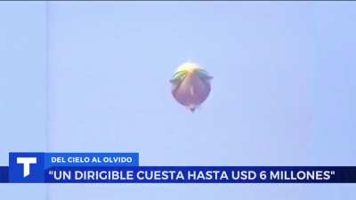 El dirigible de La Serenísima