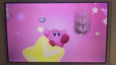 Kirby 20th Anniversary slideshow in Mii Plaza