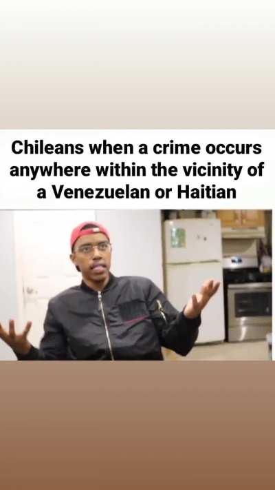 that video of a guy stealing a bike, a Venezuelan. evidence? It's not necesary.