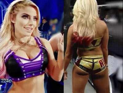 Alexa Bliss, front &amp; back