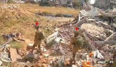 Al Qassam brigades ambush israeli soldiers in Khan yunis