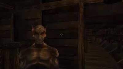 Enclave arrives in morrowind who is getting infected with FEV first