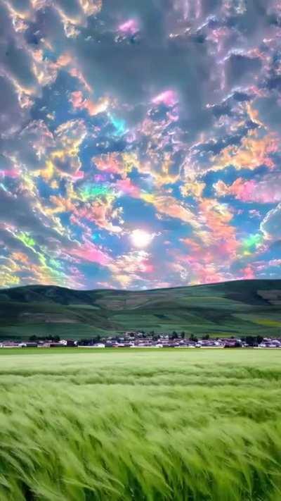 should this be called rainbow or color palette clouds