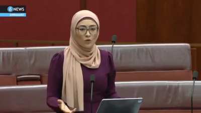 Australian senator delivers &quot;brainrot&quot; speech in parliament