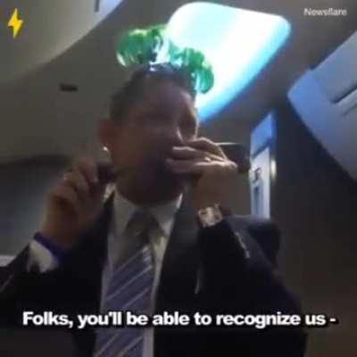 Funny Flight Attendant 