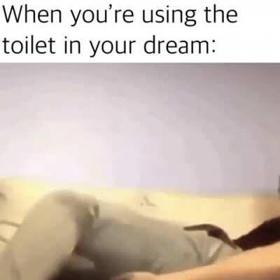 Must have been a SHITTY dream