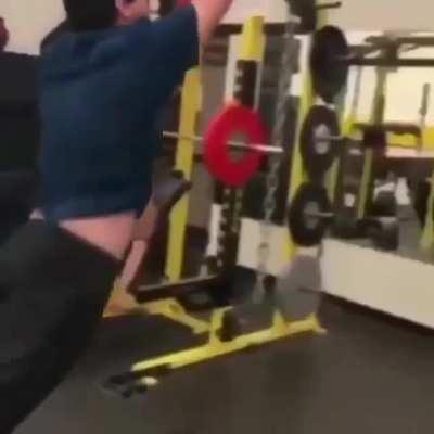 WCGW showing off in the gym