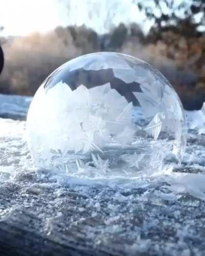 How To Make A Frozen Bubble