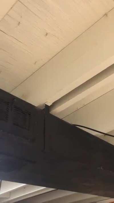 What is this clicking noise? Only happens when heat is on and comes from this vent in basement. Drives me nuts as I’m trying to fall asleep!