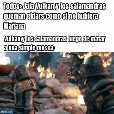 Pobre Vulkan.