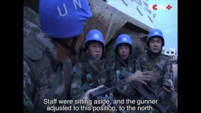  A Chinese infantry battalion on a UN peacekeeping mission in Juba, South Sudan, 2016. 