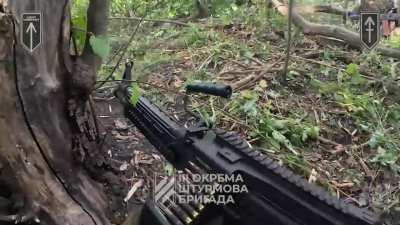 First GoPro footage from the Kharkiv offensive (Ukrainian POV of assaulting Russian positions)