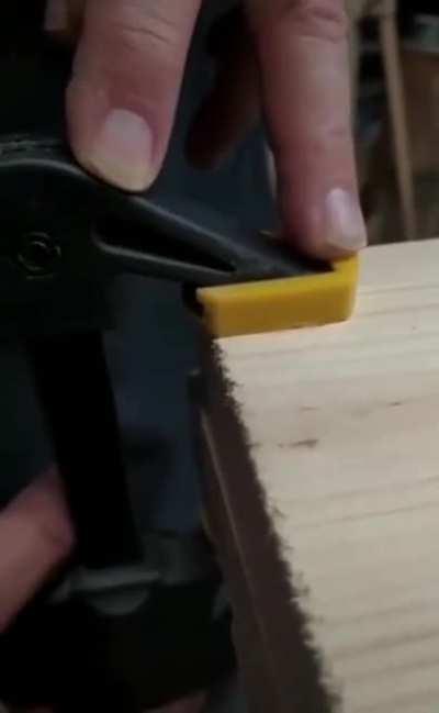 A method for hiding wood screws