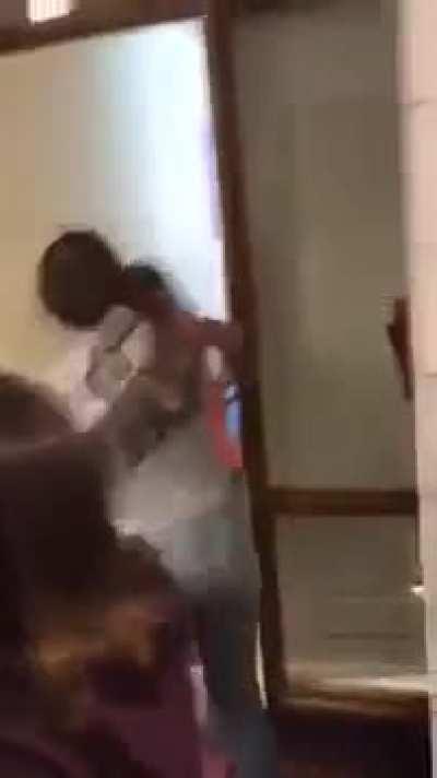 Crazy School Fight