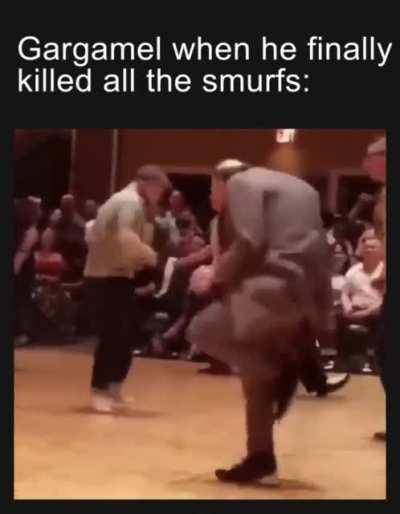 Smurf dance