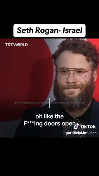 Seth Rogan who is Jewish, previously said he was fed lies about creation of Israel