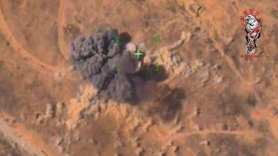 SAA airstrike against ISIS insurgents