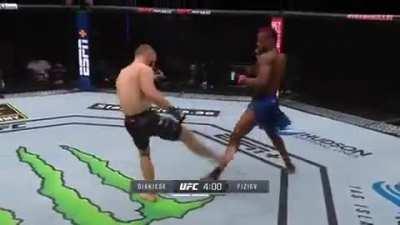 Rafael Fiziev enters the matrix against Marc Diakiese