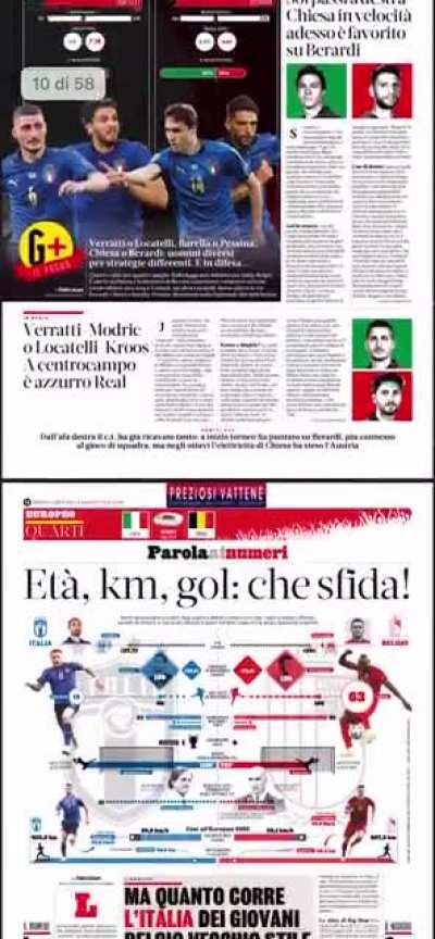 Some Genoa fans bought a tiny piece of today’s Gazzetta to tell their president to fuck off