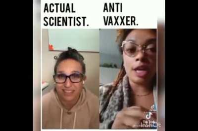 Scientist vs Anti-vaxxer