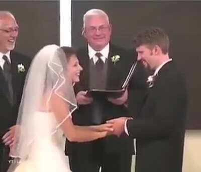 Possibly the happiest wedding I've ever seen