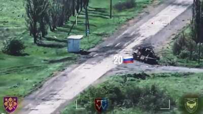42 Russian vehicles destroyed near Urozhaine