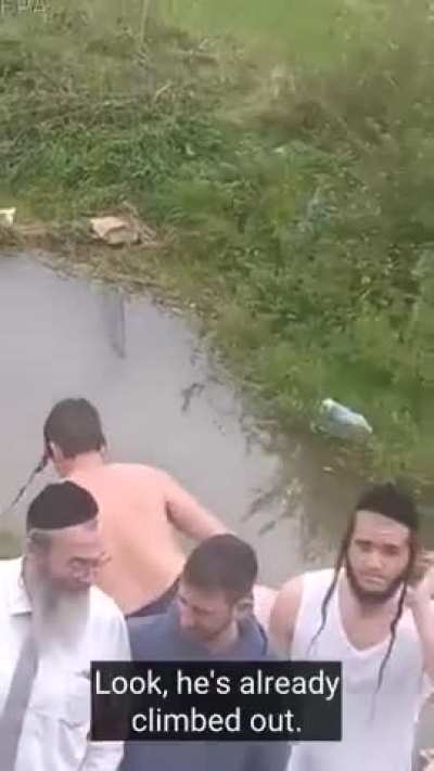 A disturbing incident in a Ukrainian town as a group of Israelis were seen bathing in a local drinking well, disregarding a Ukrainian woman's plea to leave. Eyewitnesses report laughter and continued pollution of the water.