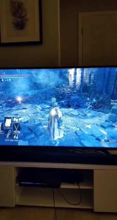 Was trying to show my sister how bad the connection was