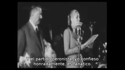 En estos dias estuve investigando un poco sobre Evita y Peron, y me encontre con esto que eran sus discursos, es tremendo y no entiendo como hay gente que lo defiende 