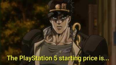 I know the PlayStation 5 starting price! (reuploaded because I'm a dumbass)