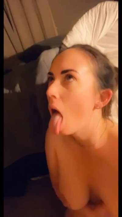 Even though we have been away for a minute, your favorite cumslut wifey has not stopped swallowing