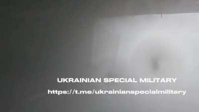 UA Pov: extended footage of Ukrainian M113 getting by artillery 