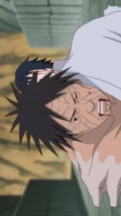 What’s up with Sasuke’s face?