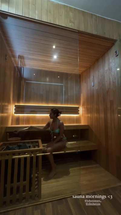 Sauna time 