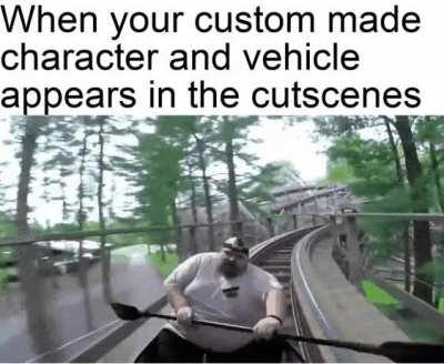 Custom vehicle cutscene