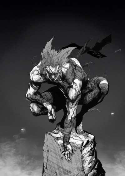 Animation manga-panel Garou 