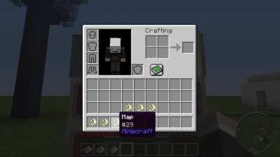 Zero Two Mapart in Minecraft