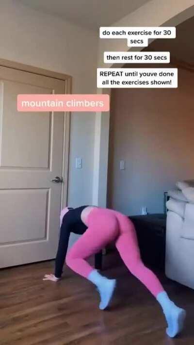 Booty workout at Home