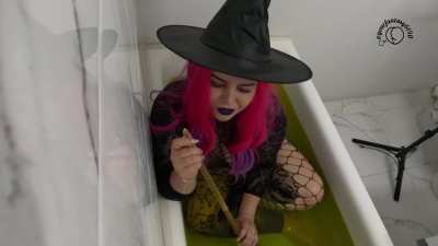 Witch's Brew of Bubbly Fart: The Enchanted Bathtub Ritual