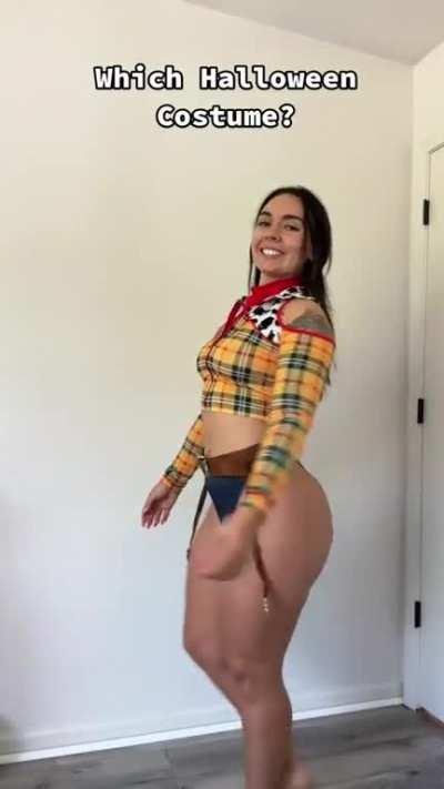 THICK Teen Halloween Outfit Haul Tease *Read Description*