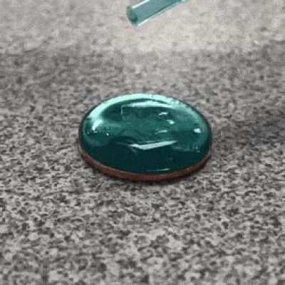 Demonstration of water's surface tension