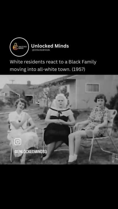 White residents react to a Black Family moving into an all white town