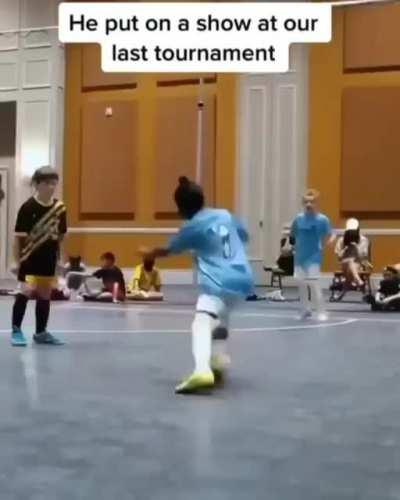 This kids skill tho!