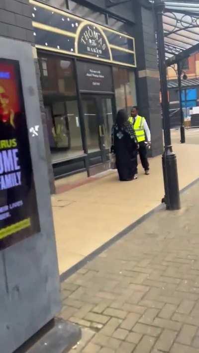 Woman refuses to pay for her drapes in Middlesbrough, UK