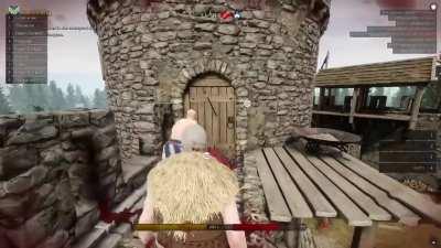 Mordhau tips. #1 door opening - by Shtyrval