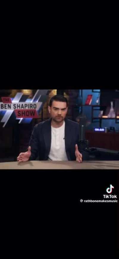 Shapiro losing a debate to a pre-recorded video